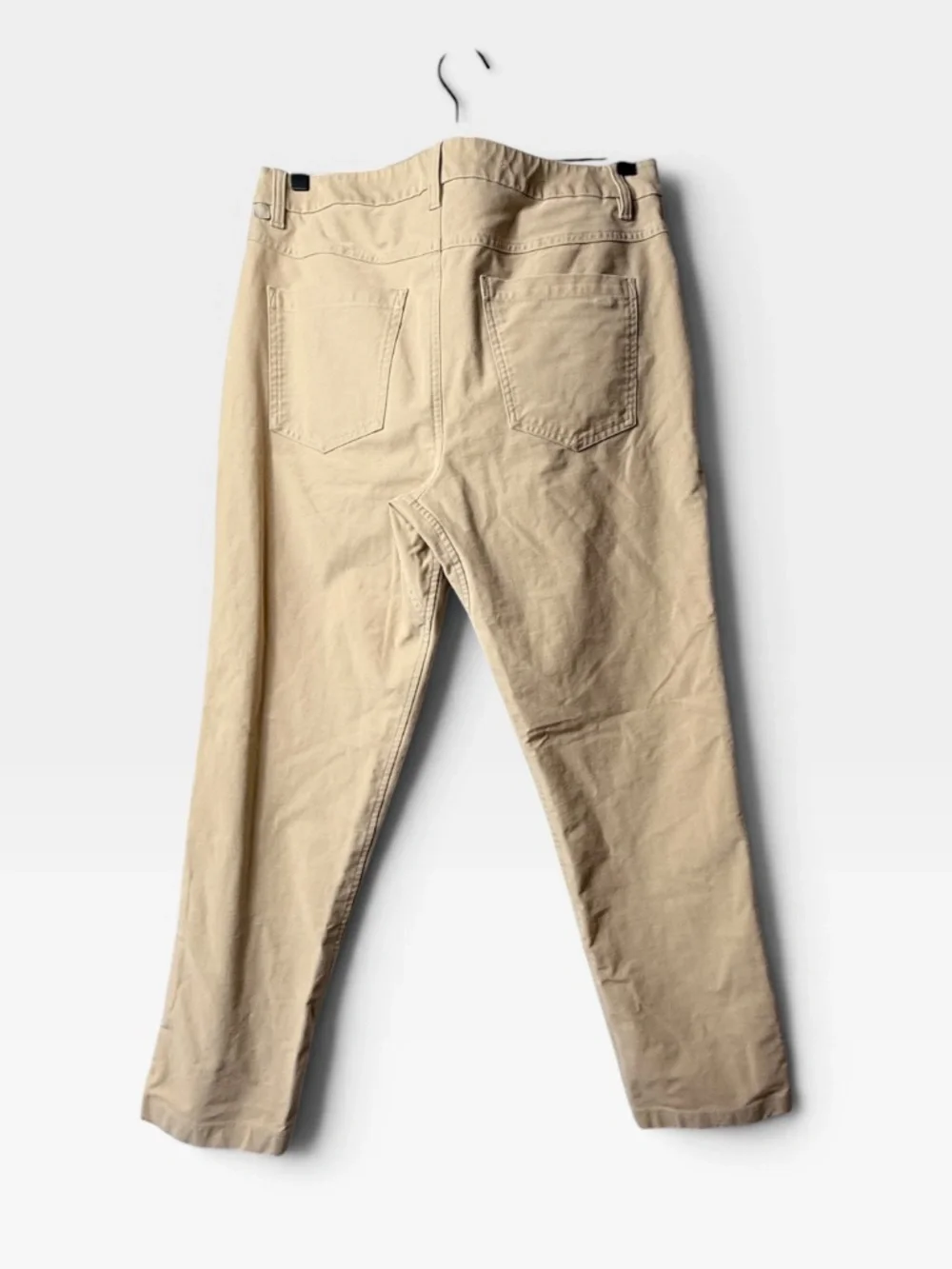 Lululemon Men's Performance Pants Size 36 Straight Leg Tan Activewear (L)